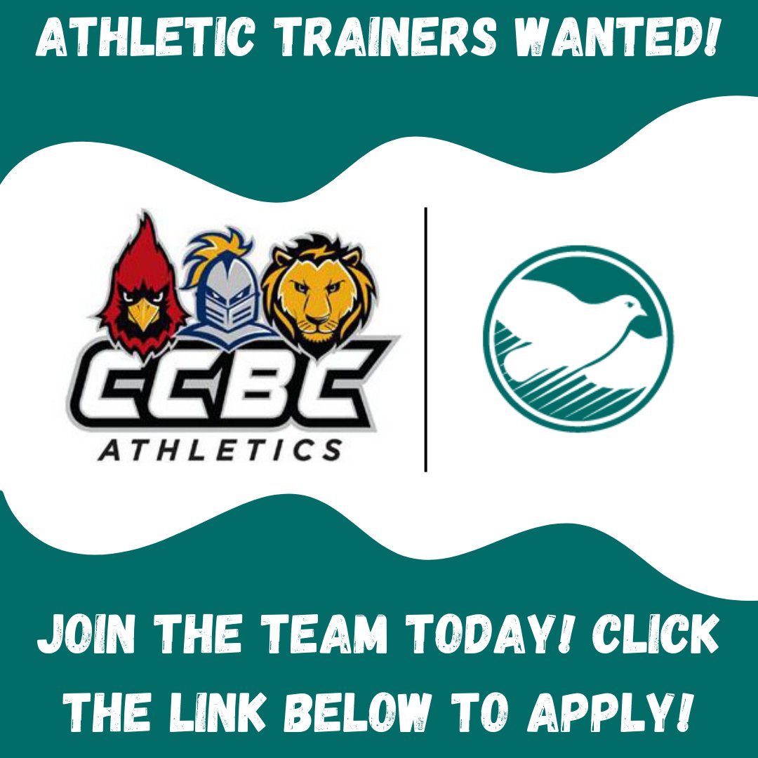 CCBCDundalkLion's tweet photo. Want to work in athletic training? Our partners at NovaCare are looking to expand their ranks! Click the link below to apply now! https://t.co/KQbKqnVnlj https://t.co/uxlyKBubJt