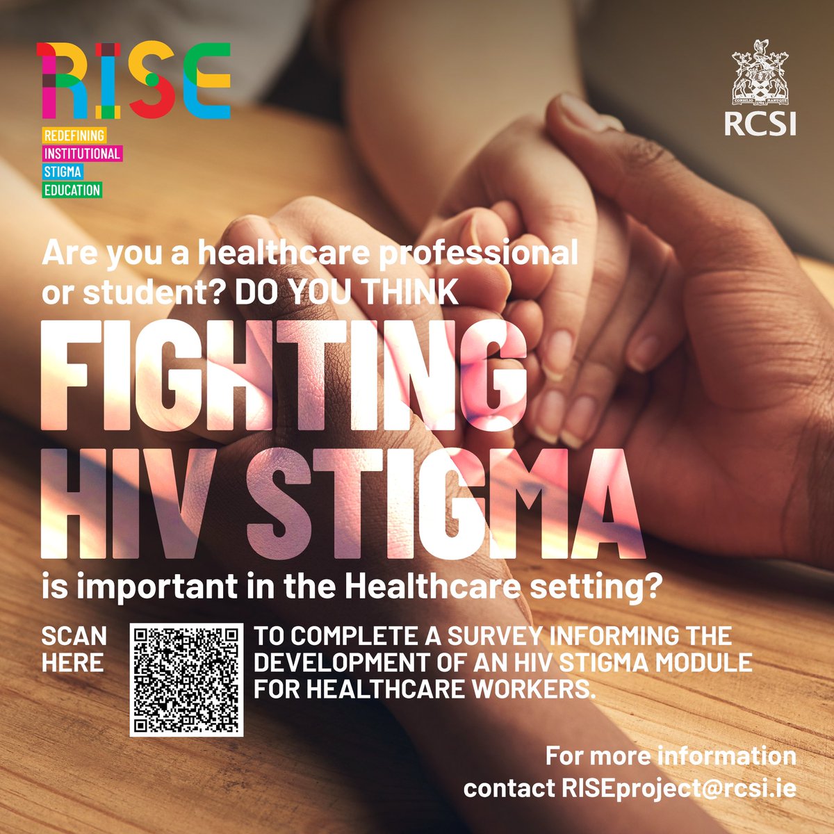 amirkbachari's tweet photo. If you are a #healthcare student or professional in Ireland or the UK, please fill out this survey to inform the development of an #HIVstigma module for #HCPs https://t.co/lV70CHQ66R #MedTwitter #nursetwitter #HIVcare #MedEd https://t.co/ceGpMDnHCG