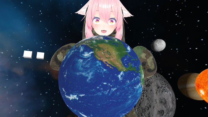 地球なのだ!🌍 