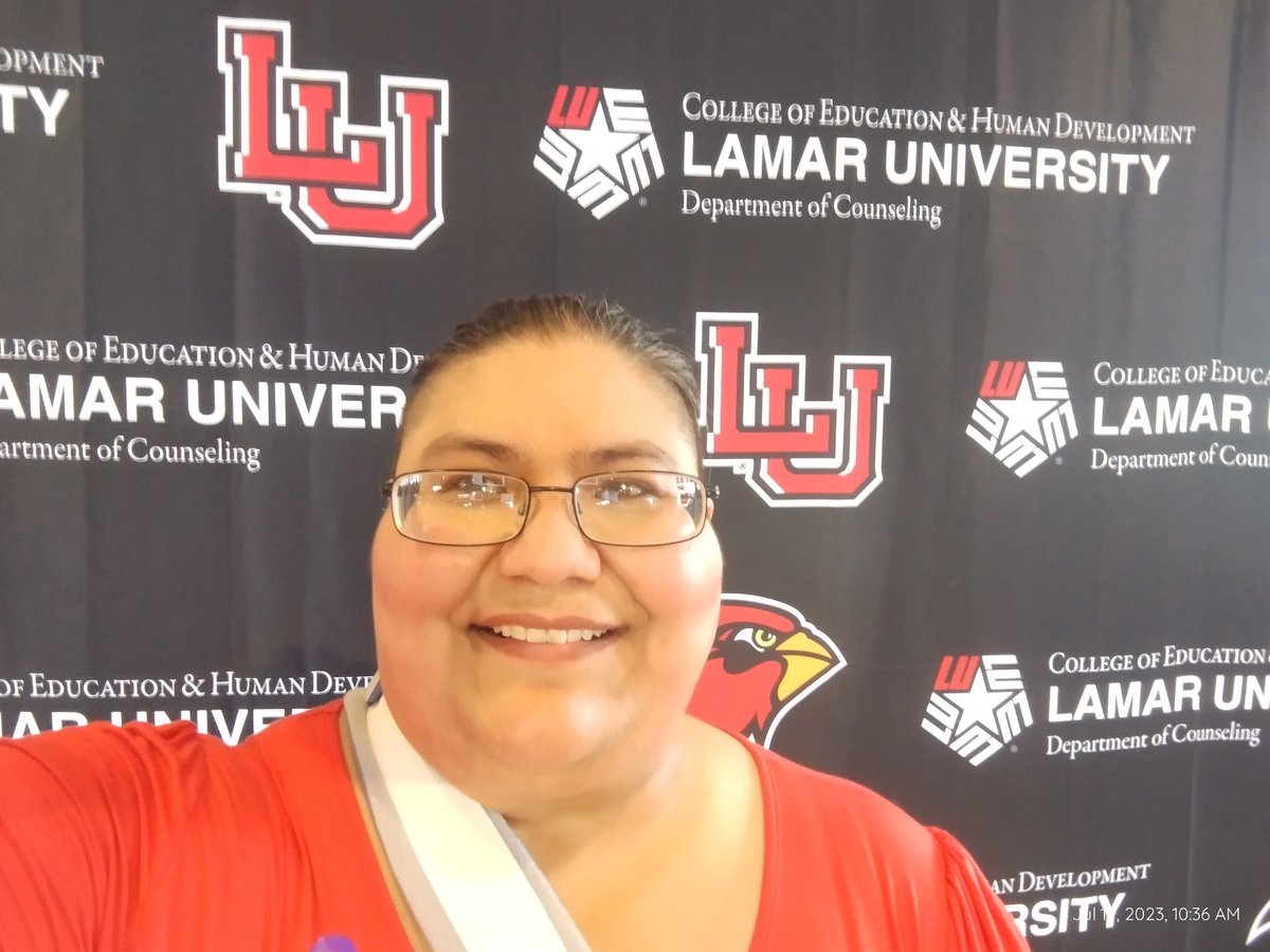 janealmwhite's tweet photo. Honored to spend time this morning as Guest Lecturer for @LamarUniversity College of Educ &amp; Human Devel Summer Counseling Residency. Had a great time increasing awareness about homelessness and encouraging these emerging school, marriage and family, and professional counselors! https://t.co/p0wNv0pL0H