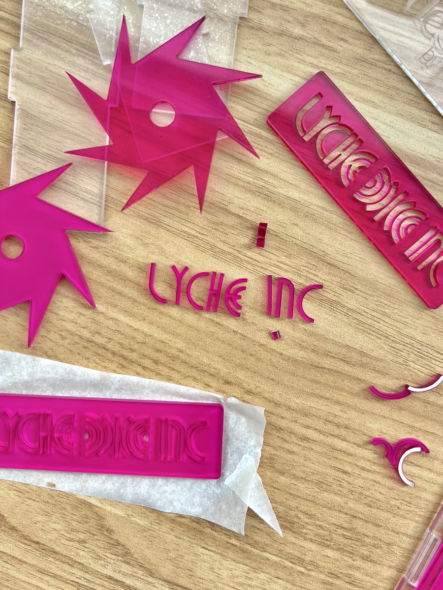 I looovee laser cutting ⁦@lycheevision⁩