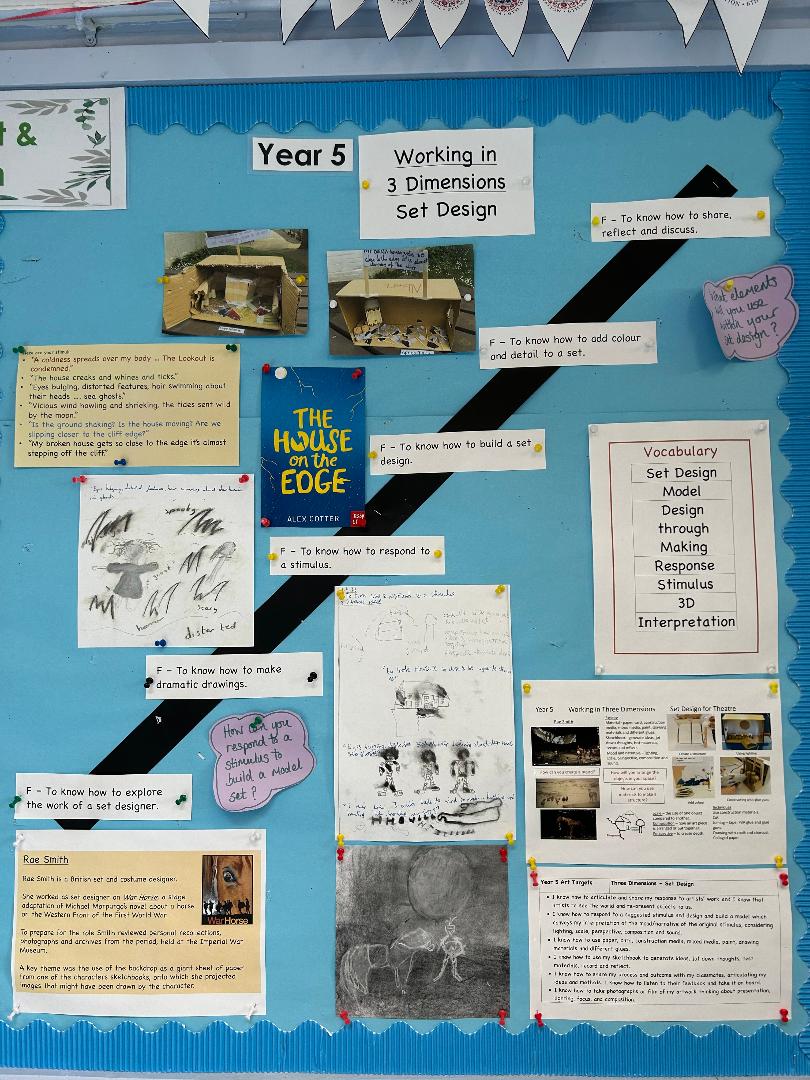 AlexFCotter's tweet photo. Cor, big cheers to #Stokenham Primary School & @l_crossreads for featuring #TheHouseontheEdge in your incredible arts project! Look at those inspired, brilliant houses close to the cliff edge๐๏ธโก๏ธ!
You talented bunch๐
@NosyCrow https://t.co/dggyMwaip9