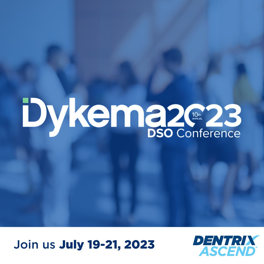 Are you attending the Dykema Conference this week? Come see us at our booth! Looking forward to uncovering the latest DSO trends, learning from experts, and networking.

#DSO #dentalserviceorganization #dykema #definitiveconference #dentalindustry