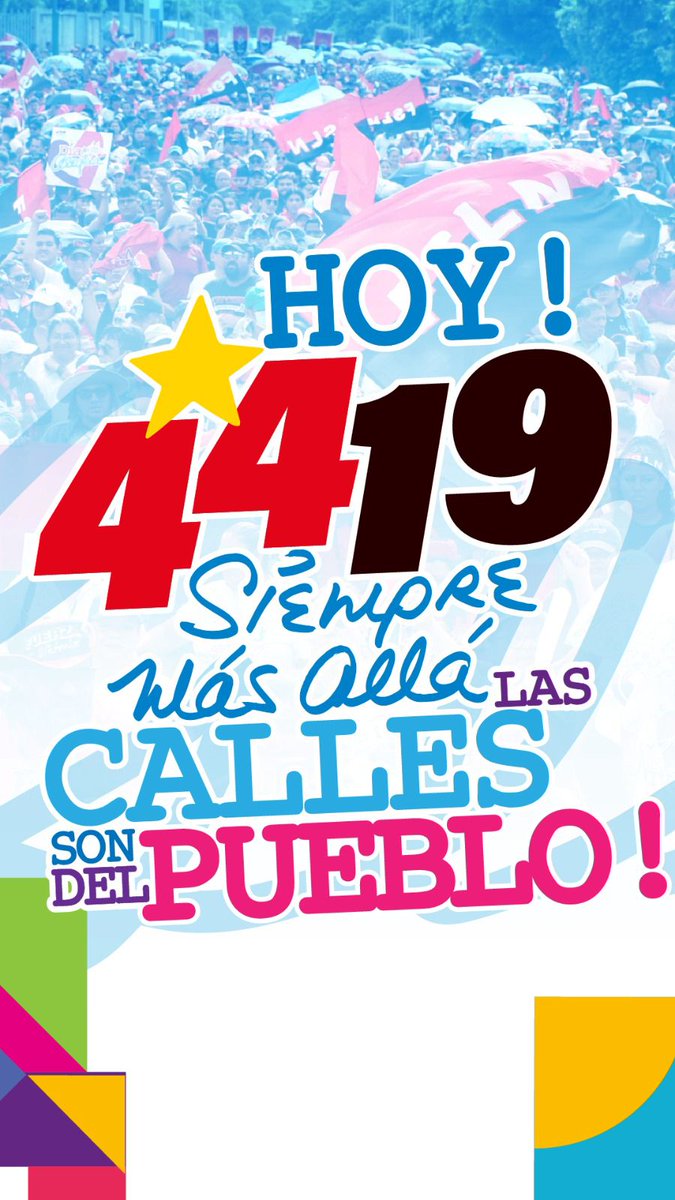 #4419SiempreMasAlla  celebramos las victorias de un pueblo que vence