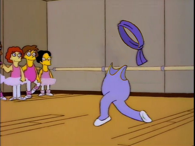 TheInviSimpsons's tweet photo. Bart the invisible ballet dancer!.

An edited screenshot from S06E17 - "Homer vs. Patty and Selma".

#TheSimpsons #BartSimpson #InvisibleBart #InvisibleBoy #Invisible #Invisibility https://t.co/bZ14DHWkhA