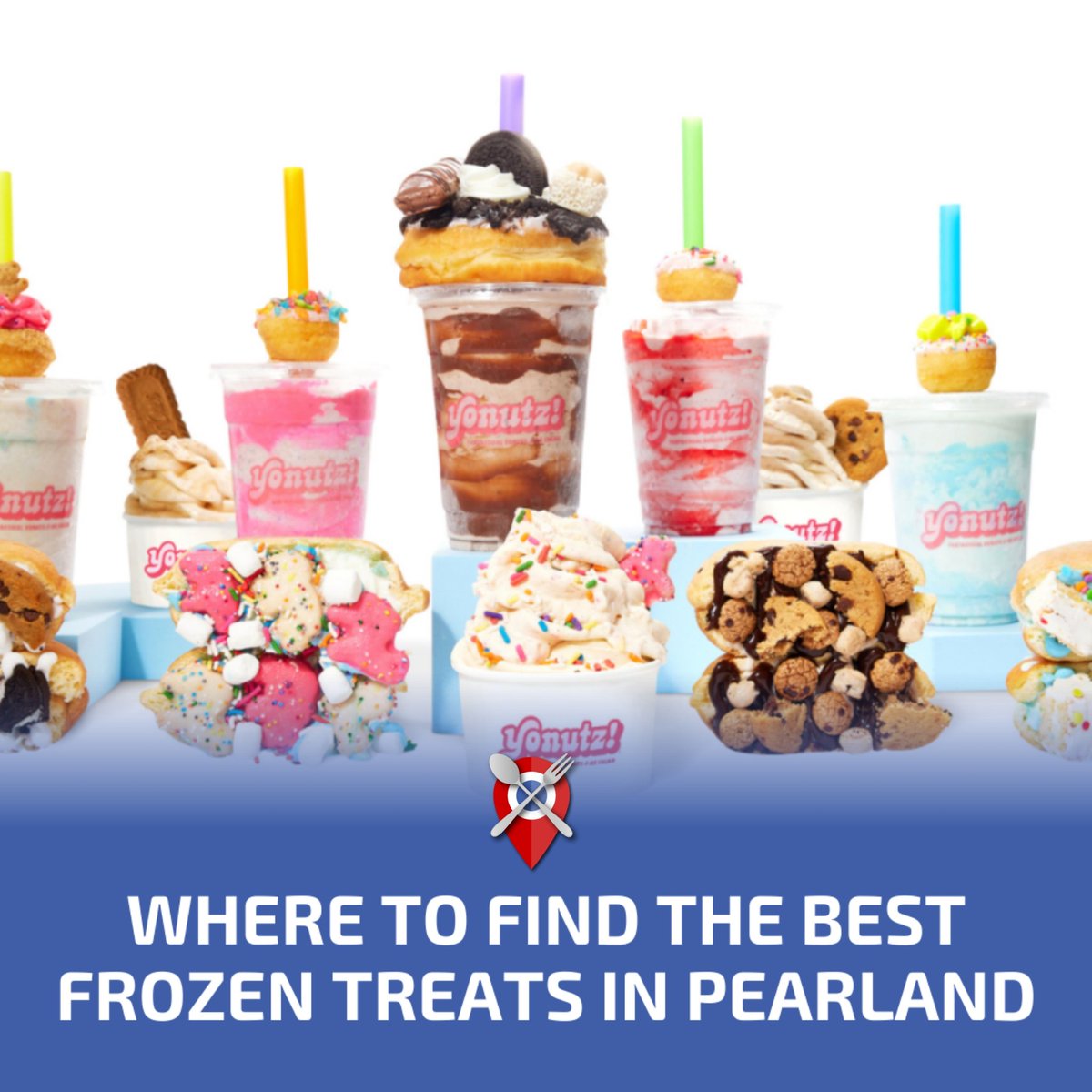 HTownFoodFinder's tweet photo. 🍨 This time of year, the best things come in freezing packages and @Visit_Pearland restaurants are ready with sweet treats to beat the heat. Take your pick from creamy milkshakes, decadent sundaes, frozen cocktails and more. Link below. #Sponsored 

https://t.co/L5SBo0wArP https://t.co/dVm54F03K8