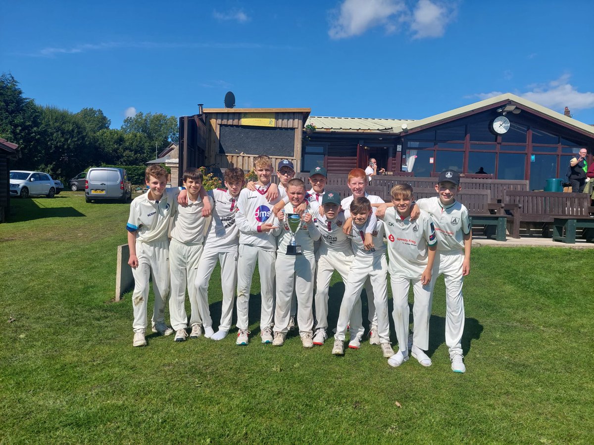 TURTONPE's tweet photo. Brilliant final in the Y7/8 Bolton 🏏  Cup tonight against Canon Slade. Some great performances by both teams. Z Doyle MOM with a terrific bowling display. Thanks to @EGERTON_CC for hosting once again.👏 https://t.co/CQO0Zk094D