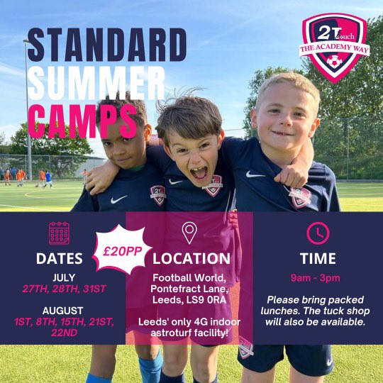 Thank you to our fantastic sport coaches Matty and Alex for another excellent year. Not only supporting our teachers in PE but running lunch time and after school clubs. 
Why not join Matty and Alex at one of their summer camps @Academy2touch