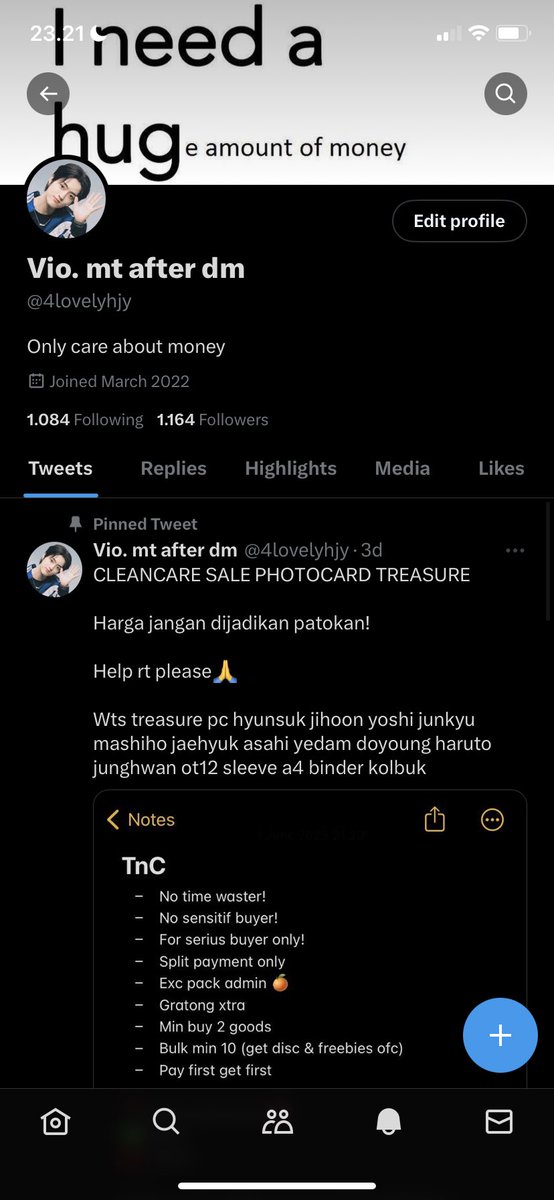 Dah balek😭