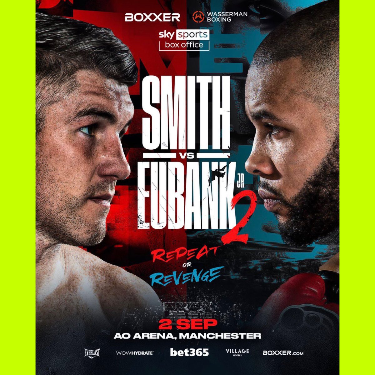 Confirmed: The Liam Smith vs Chris Eubank Jnr rematch will take place on September 2nd at the AO Arena, Manchester. 

It’s a bigger fight than the first one, Who wins? 

#fightclub247 #boxing #smitheubank2 #fighter #champion #forthefans