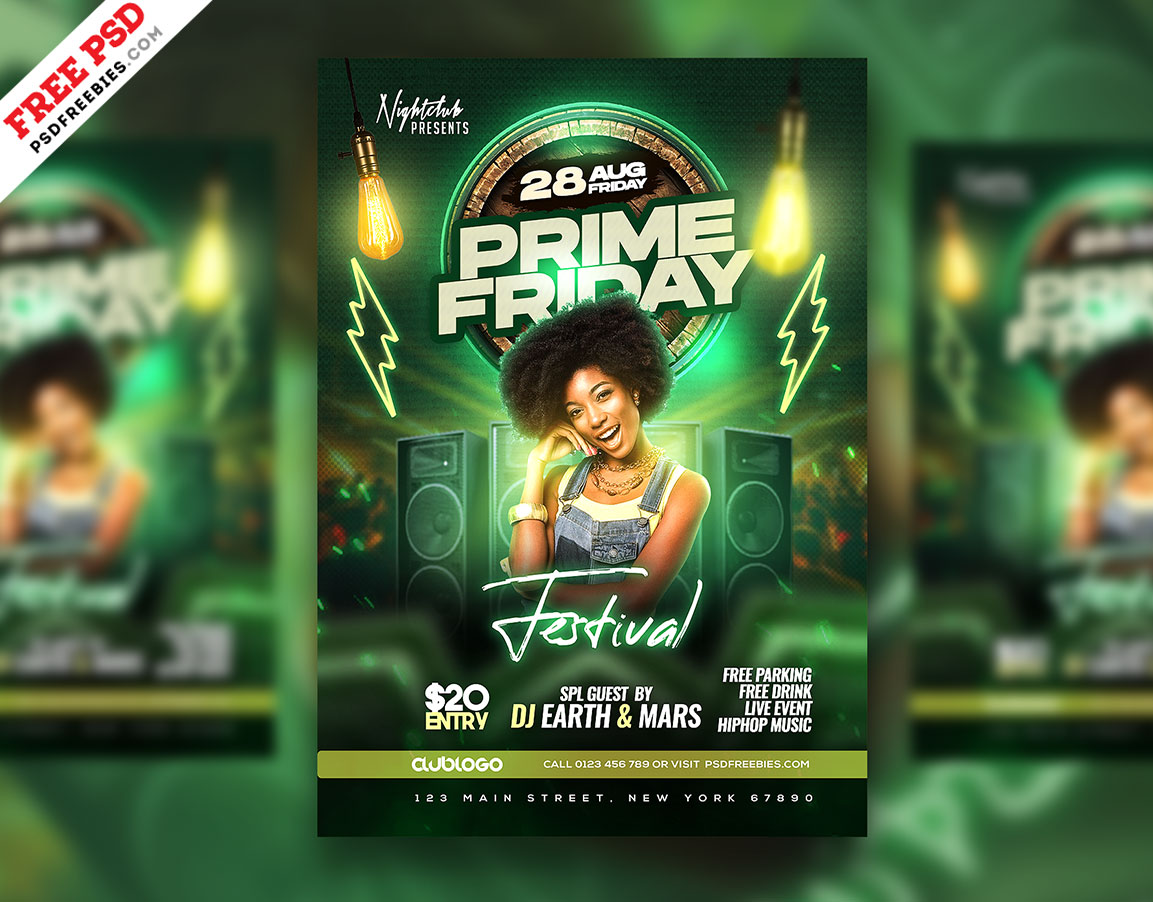 PSDFreebies's tweet photo. Free Prime Friday Night Club Party Flyer Design PSD
Download Link >> https://t.co/TIJttSSGEu
#FreePSD #PSD #PartyFlyer #EventPromotion #ClubFlyer #PartyPoster #NightlifeEvents #FlyerDesign #PartyInvitation #FreeFlyer #Photoshop #PartyPromo https://t.co/Ws5bEWLF1R