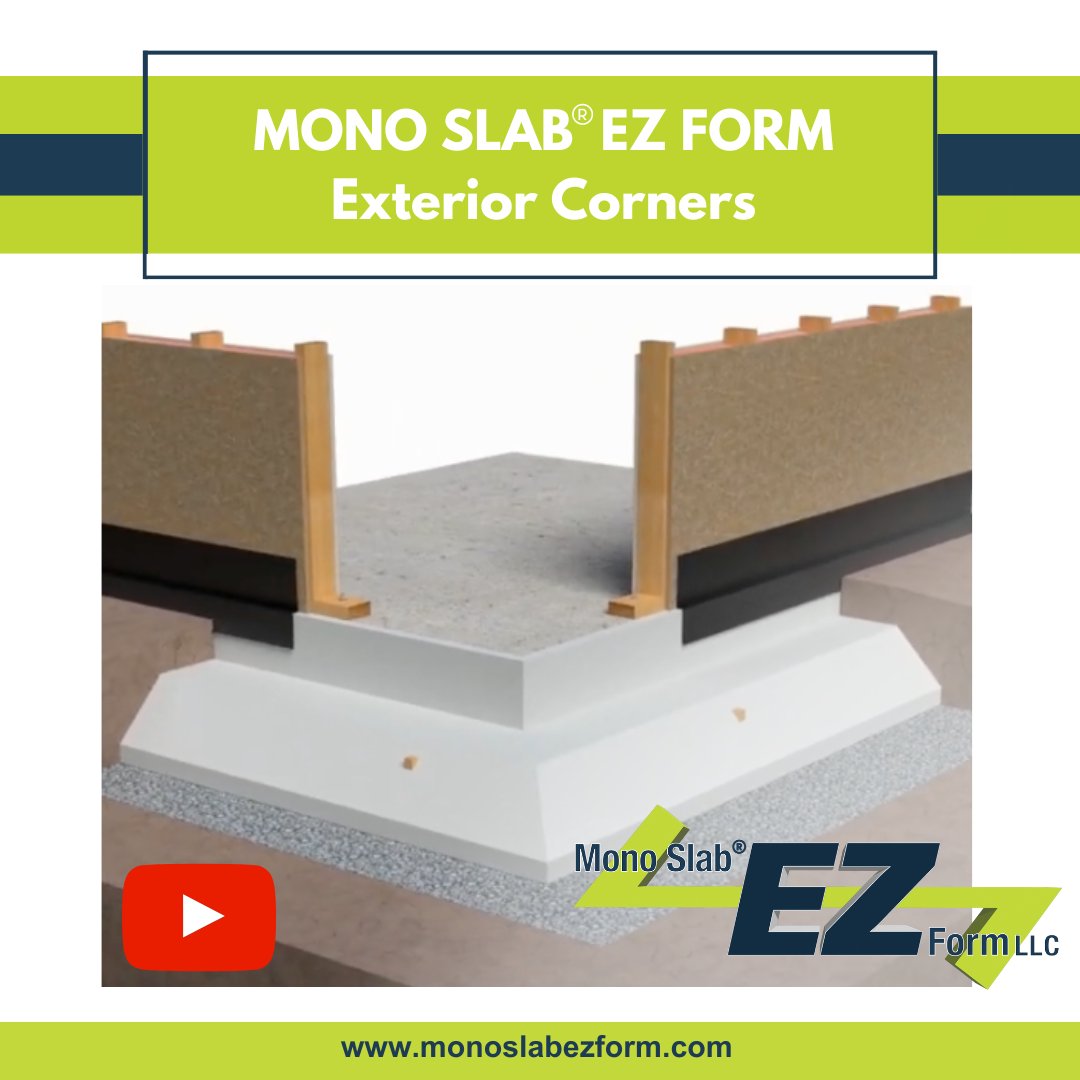 monoslabezform's tweet image. Experience the game-changing efficiency of Mono Slab® EZ Form, the cost-effective solution for slab foundations. See how easy it is to form a perfect exterior corner with Ez Form. 1l.ink/Q5XCXFP #cornerfoundation #monoslab #costeffiecientfoundation