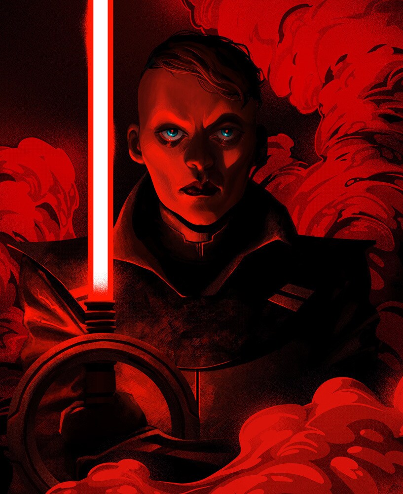 EspiaoBothan's tweet photo. [Mensagem Interceptada]  

Star Wars Inquisitor: Rise of the Red Blade 
Poster exclusivo Barnes &amp; Noble
🎨 @VooDoo_Val https://t.co/YqTEnn5NdK