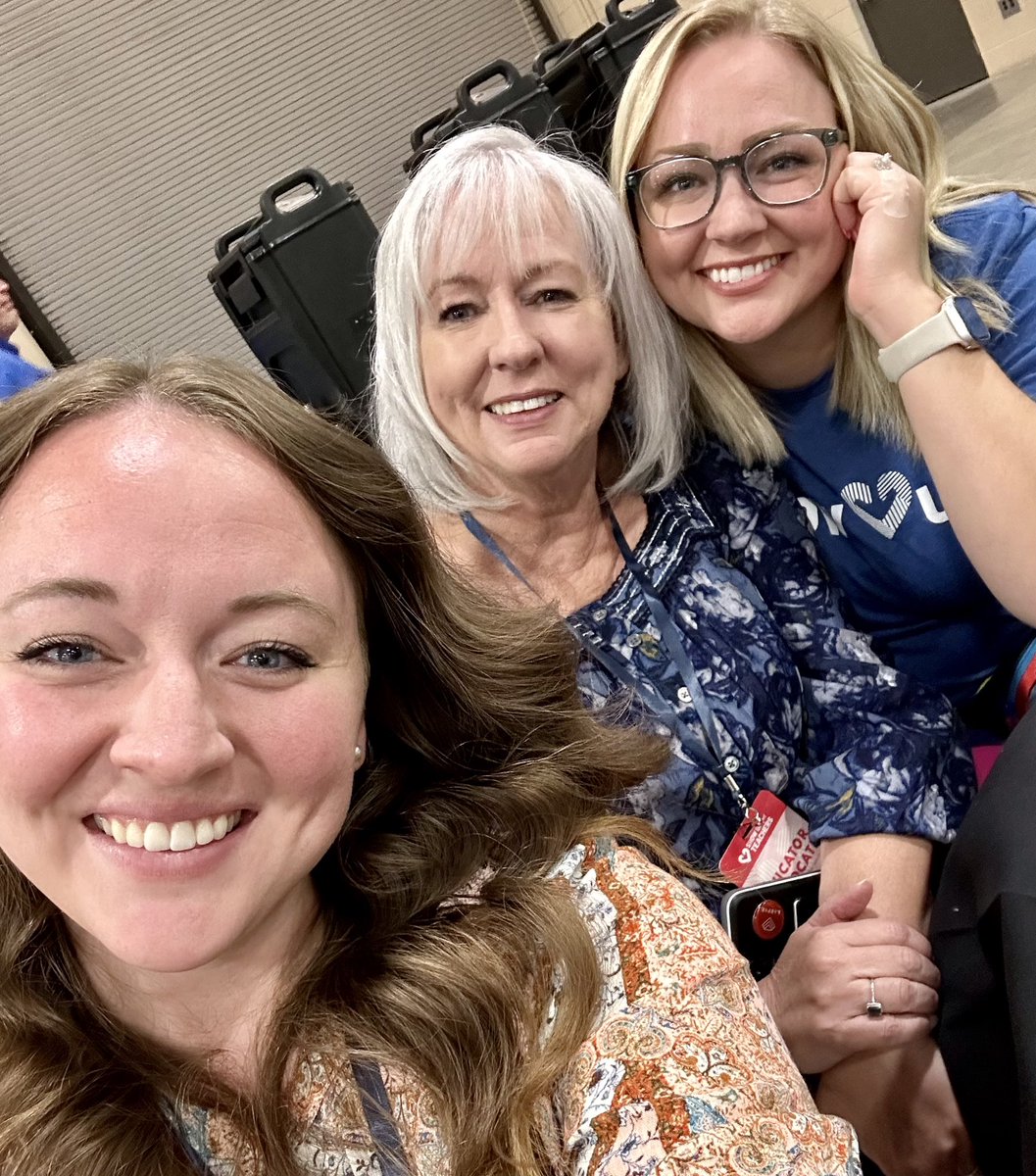 Spending the day with my rock star daughters at the <a href="/ShowUpUtah/">First Lady Abby Palmer Cox</a> teacher conference!