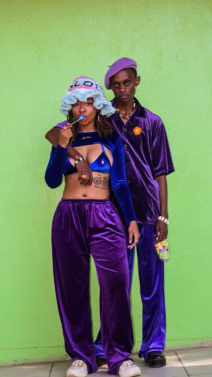 glottobrand's tweet photo. 🌈Rainbow Dreams 🌈

Photographer @kat.kapture 
Creative Director @subsaharanshawty 
Glotto Gids  @morewowsebaga @_loagomafoko 
Garments:  Glotto crotchet hat (BWP350) Glotto velvet upper crop top set (BWP450),Glotto velvet pants (BWP350), Classic Glotto velvet set (BWP600) https://t.co/JaoOeiJray