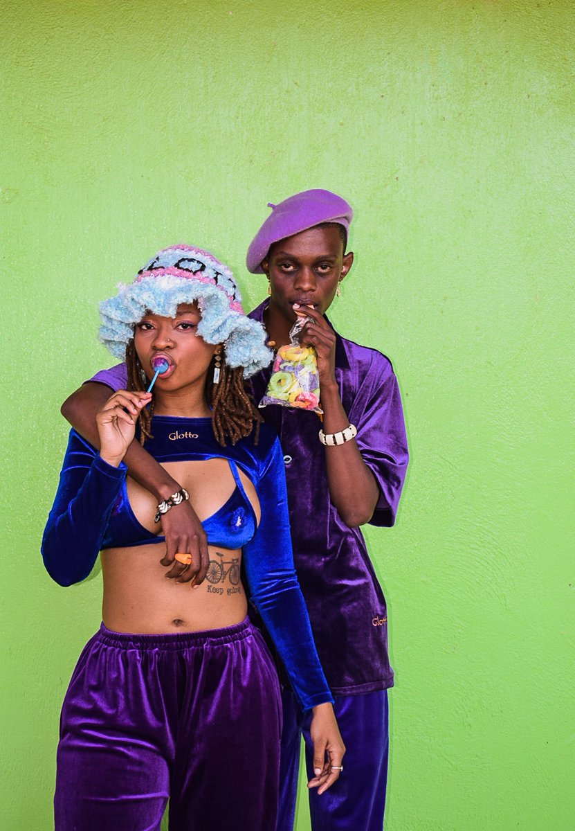 glottobrand's tweet photo. 🌈Rainbow Dreams 🌈

Photographer @kat.kapture 
Creative Director @subsaharanshawty 
Glotto Gids  @morewowsebaga @_loagomafoko 
Garments:  Glotto crotchet hat (BWP350) Glotto velvet upper crop top set (BWP450),Glotto velvet pants (BWP350), Classic Glotto velvet set (BWP600) https://t.co/JaoOeiJray