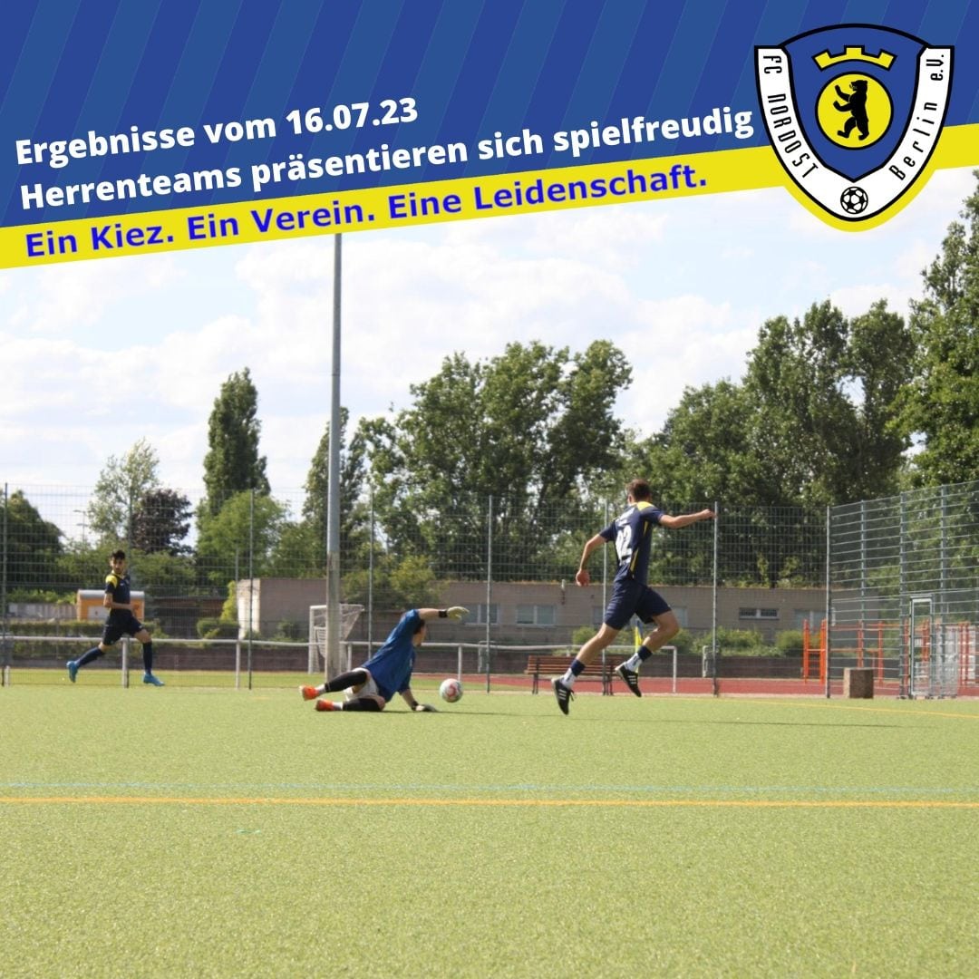 Herrenteams zeigen sich spielfreudig - Erste schlägt erneut Bezirksligisten - Zweite verpasst Sieg - Dritte siegt deutlich

Die Ergebnisse vom Sonntag ➡️ bit.ly/3XURm8J