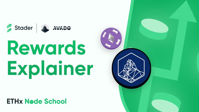 StaderHispano's tweet photo. $ETHx ha estado en la mainnet por poco más de una semana.
Más de 80 operadores ya han iniciado un nodo #ETHx,
Con muchos uniéndose a través de @AvadoCloud.
Aquí hay una rápida mirada a las recompensas con #Avado.
🧵👇 https://t.co/vSWtjuq7f8
