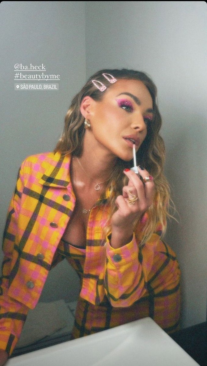 Registros lindos da nossa Barbie na pré estreia de #BarbieMovie ontem💖😍
Beauty by Yuri Vianna💄