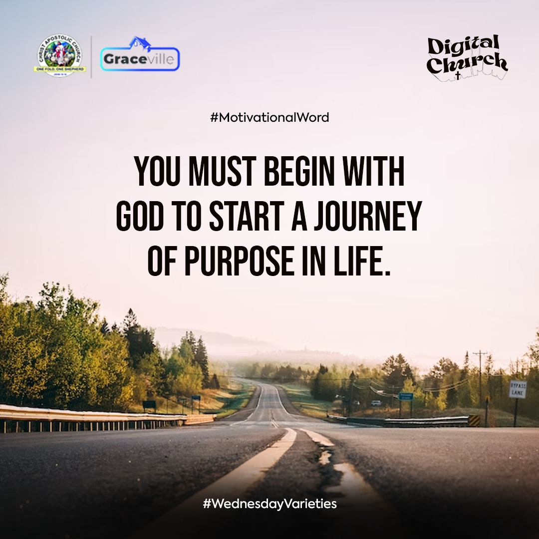 CACGraceville's tweet photo. Let faith be the compass that ignites your passions, illuminates your path, and propels you towards a life of fulfillment and meaning.

Always trust in the divine plan and begin your extraordinary expedition today.

#WednesdayVarieties
#Motivation
#CACgraceville
#Digitalchurch https://t.co/db6a6sFL2p