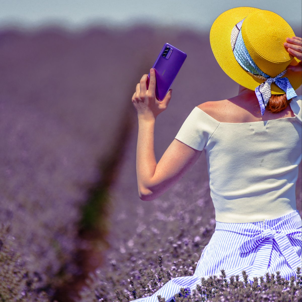 HMDdevices's tweet image. Lavender fields + the #SoPurple #NokiaG42 5G = The best photographs 

Photograph by @sketches_of_sofia 📸

#Nokiamobile #Photography #SoSleek