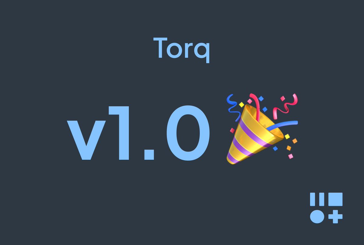 MionGroup's tweet photo. ANNOUNCING OUR MOST EPIC RELEASE TO DATE:

TORQ V1.0🔥

This release is PACKED with new features⚡️👇 https://t.co/E41BdKI5WP
