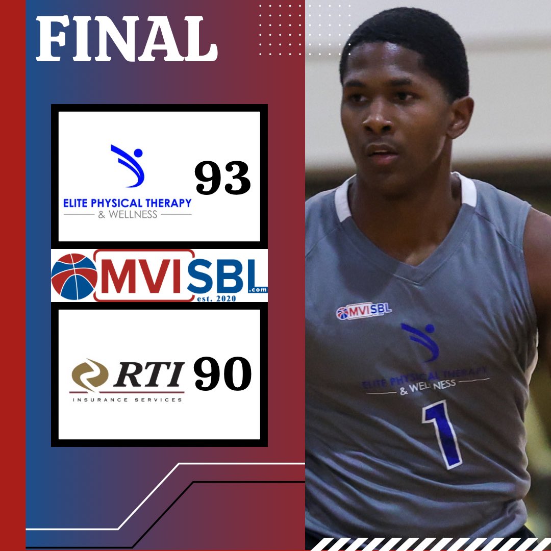 EPT back on top after a thrilling 1 possession win last night!

EPT-93
Notorious Grooms 24Pts
<a href="/DrewCook357/">Drew Cook</a> 22Pts
<a href="/Camepps7/">Cameron Epps</a> 20Pts

RTI-90
<a href="/CalvinWinfrey4/">Calvin Winfrey</a> 27Pts
<a href="/Noahprosser13/">Noah Prosser</a> 25Pts