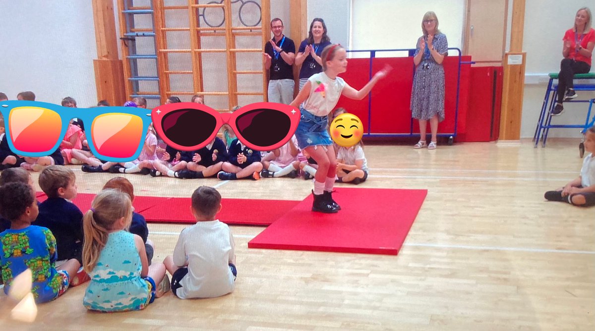 SPMVPine's tweet photo. To complete our textiles project, today Pine Class strutted their stuff on the catwalk in front of the whole school to show off their up-cycled T-shirts! Well done everyone for your brilliant effort with your sewing and confidence on the catwalk! 📸 https://t.co/Iz8uYw6Sxw