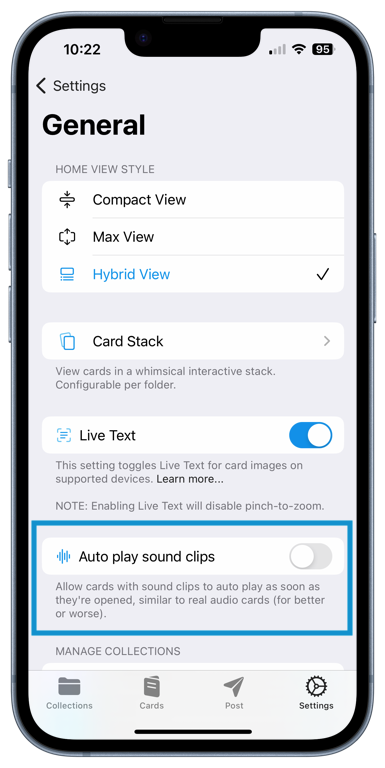 thatvirtualboy's tweet photo. More about Sound Clips:
- Exclusive to Hello There+ users
- Stored in iCloud alongside the rest of your card data
- Fully exportable for added safekeeping
- Can even be configured to auto play when viewing a card, just like real audio cards (for better or worse!) https://t.co/BXuLG4bqMy