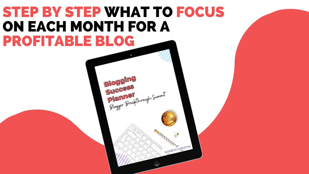 LizStapletonESQ's tweet photo. Take the guesswork out of blogging &amp; get organized with my Premium Blogging Success Planner! Achieve clarity, time-management, increased motivation &amp; measurable progress towards achieving your goals #blogging #blogginggoals #bloggerlife #overwhelm #success https://t.co/BCh09QF7IV https://t.co/9U0G4dY51H