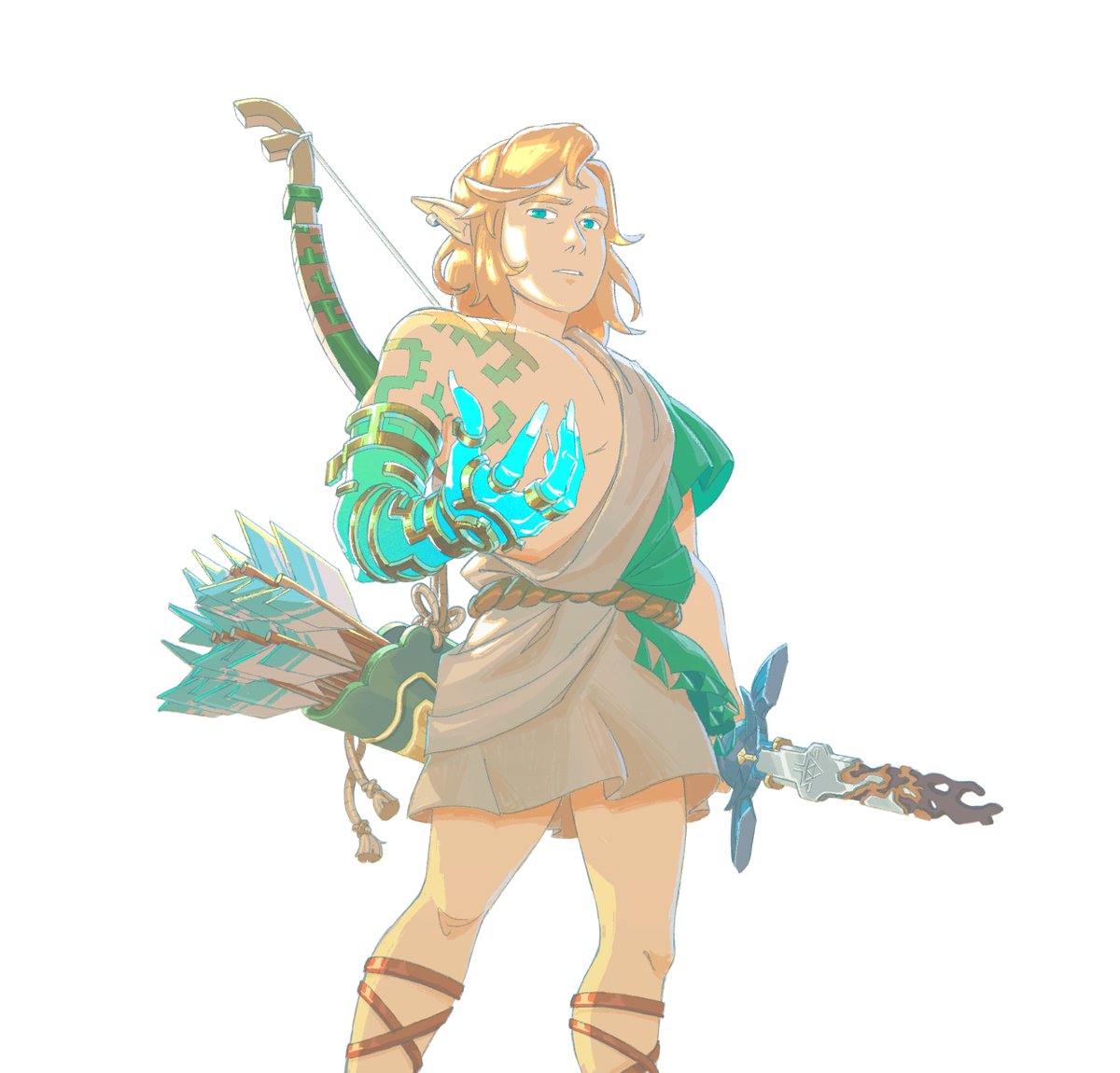 hugobaurens's tweet photo. I bought Zelda Tears of the Kingdom two weeks ago, The soundtrack is 👌 

#ZeldaTearsOfTheKingdom 
 #zeldafanart #zeldatotk #zeldatotkfanart #linktotkfanart #linktotk #illustration #characterdesign #fanart https://t.co/29WBVp9KFK