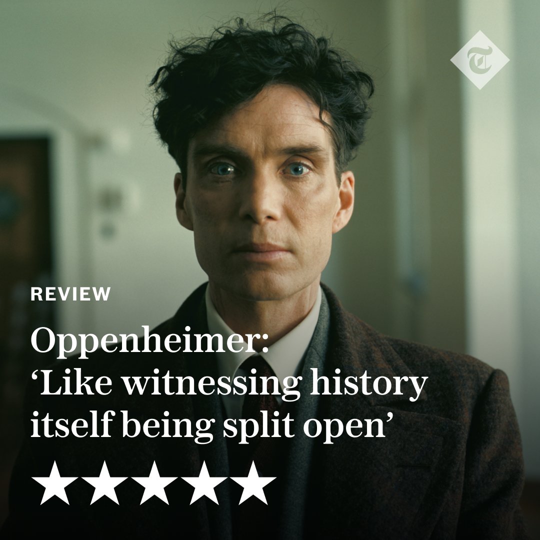 🎥 'On a basic give-‘em-what-they-paid-for level, Nolan’s extraordinary new film had to have a convincing explosion at its centre – and on that front, be assured it delivers with flesh-quaking aplomb,' writes @robbiereviews.

Read our 5 ⭐️ review here 👇
telegraph.co.uk/films/0/oppenh…