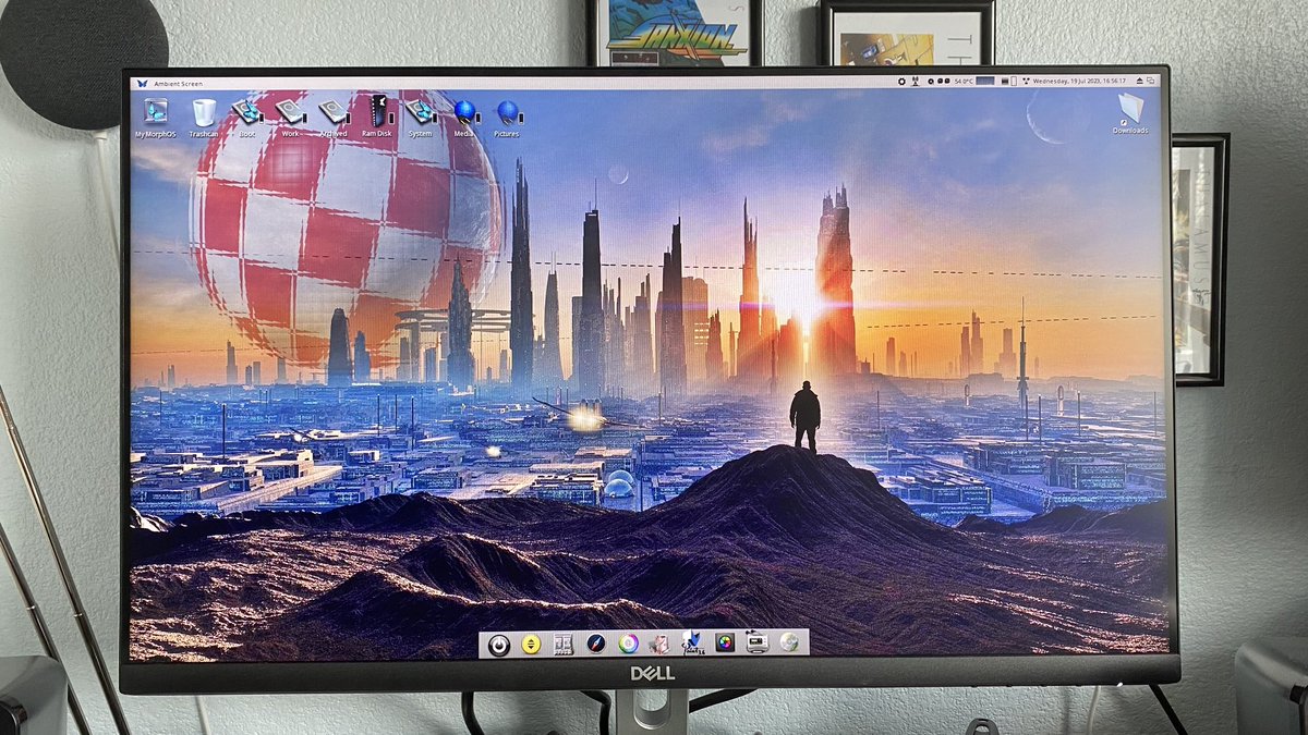 retroguybry's tweet image. Just updated my Power Mac G5 to MorphOS 3.18. This is such a lovely OS I really should use it more often. #MorphOS #Amiga