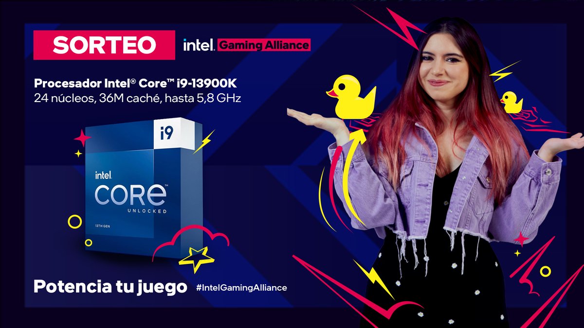 paracetamor's tweet image. ✨ SORTEO ✨
Procesador i9-13900K 
#13thgen de @Intel_Spain

Para participar:
💙 Follow a @Paracetamor y @SomosLaTormenta
👉🏼 RT a este tweet

¡Celebramos las finales de @SomosLaTormenta por todo lo alto!
Finaliza el 26 de julio

#IntelGamingAlliance #ad