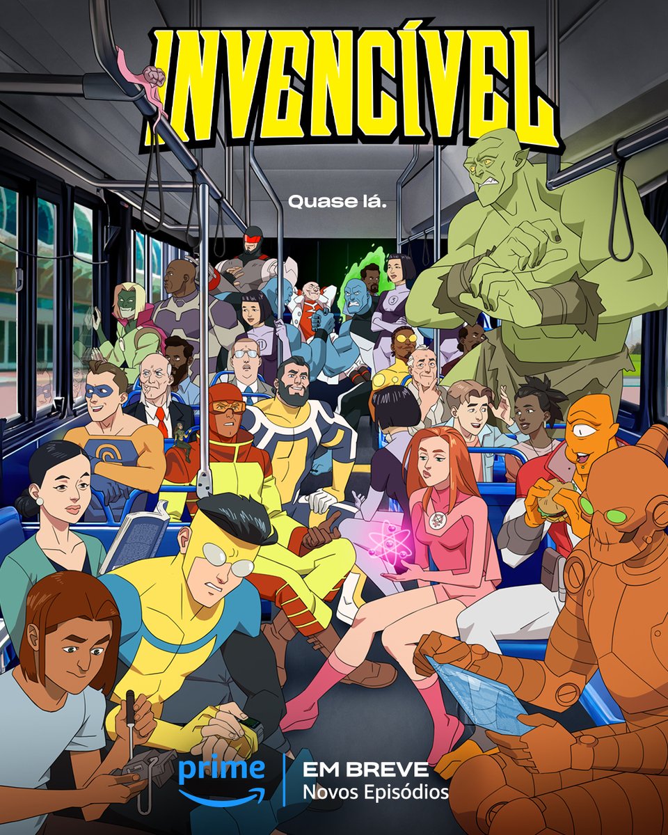 PrimeVideoBR's tweet photo. 💥VEM AÍ MESMO: a 2ª temporada de Invencível tá a caminho💥 https://t.co/DEkqHiog94