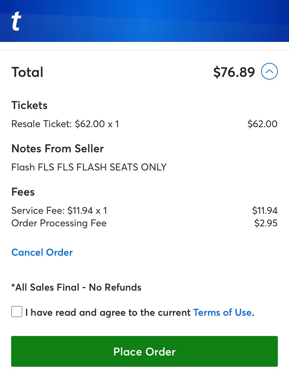 canofdaffodils's tweet photo. @JoeBiden @POTUS @WhiteHouse what are you doing about the fees on these tix — https://t.co/6l6wTsv8LS