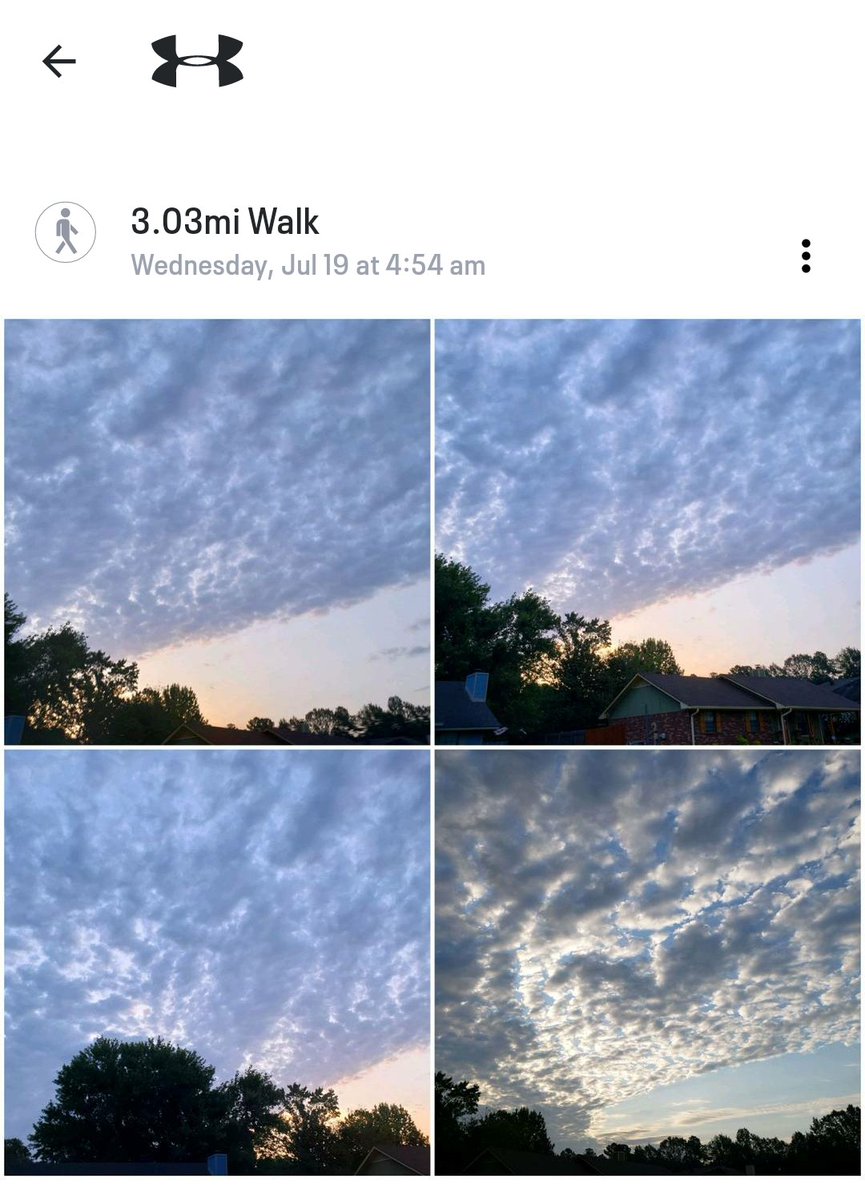 Tuesday Morning Walk with #4Dark30Crew 💙🧡💛
5am Walk for me.....💤😴🛏💤😴🛏 with our #GirlTREK Glow!
Congratulations t @Wylinda Montgomery for completing 
'Warrior Week!  So proud of you!
 #FunB4TheSun
#MisSIZZLINippi

#GirlTREK #JoyandJustice
#CloudMinistry #MorningMinistry