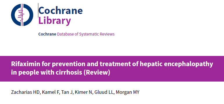 Harry Zacharias (@harryzac) on Twitter photo After years in the writing, I'm thrilled to have this finally published
#hepatology #rifaximin #hepaticencephalopathy
<a href="/fadykamel1997/">Fady Kamel</a> <a href="/liselottegluud/">Lise Gluud</a> <a href="/jaclyntan/">Jaclyn Tan</a> @CochraneUK <a href="/ISHENliver/">International Society for Hepatic Encephalopathy</a>
cochranelibrary.com/cdsr/doi/10.10โฆ After years in the writing, I'm thrilled to have this finally published
#hepatology #rifaximin #hepaticencephalopathy
<a href="/fadykamel1997/">Fady Kamel</a> <a href="/liselottegluud/">Lise Gluud</a> <a href="/jaclyntan/">Jaclyn Tan</a> @CochraneUK <a href="/ISHENliver/">International Society for Hepatic Encephalopathy</a>
cochranelibrary.com/cdsr/doi/10.10โฆ