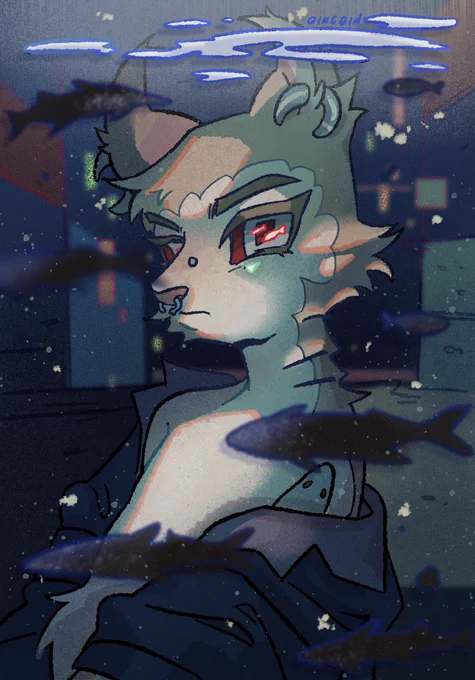 [af23] Inside the fish tank