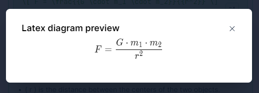 spencerskovy's tweet photo. LLM Markdown (a demo to render rich responses from LLMs) now supports LaTeX as well. 🧮

Give it a try: https://t.co/nTV9QrgTUD https://t.co/IDkYGAX538