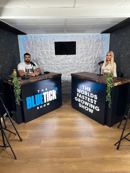 Catch me on the blue tick show podcast soon! 🎥 https://t.co/PixDtNJnXB