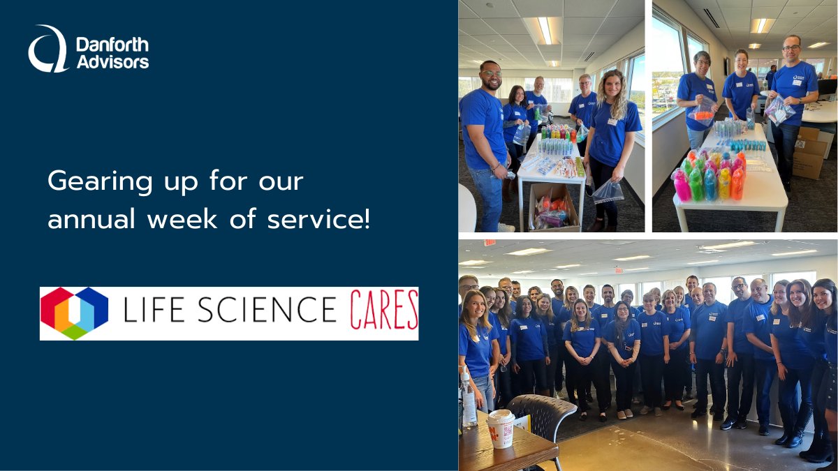 Danforth Advisors (@danforthadvisor) on Twitter photo Preparing to kick off our annual week of service, supporting 5 communities in need through our partnership with <a href="/LS_Cares/">Life Science Cares</a>! #LSCImpact #DanforthGivesBack Preparing to kick off our annual week of service, supporting 5 communities in need through our partnership with <a href="/LS_Cares/">Life Science Cares</a>! #LSCImpact #DanforthGivesBack