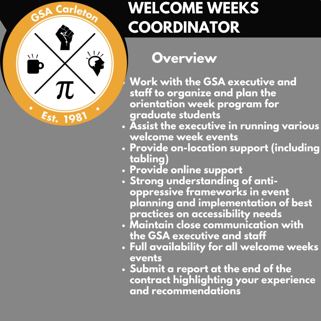 GSA Carleton tweet media