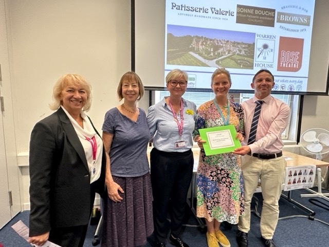 Audit_KandR_NHS's tweet photo. Congratulations to the winners of the Clinical Audit Poster Competition 2023 @KingstonHospNHS. Thank you to all those who attended to celebrate the excellent Clinical Audit work carried out throughout the Trust. #CAAW #ClinicalAudit https://t.co/ceifQYxtON