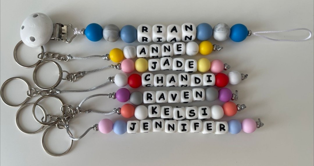 abused_no_more's tweet photo. Please support this new small business, these keychains and dummy clips are fantastic and would make great stocking fillers for Christmas, order now from

Beadsbylucy_x

https://t.co/A0htIQMD3p https://t.co/iPg0XjltBy