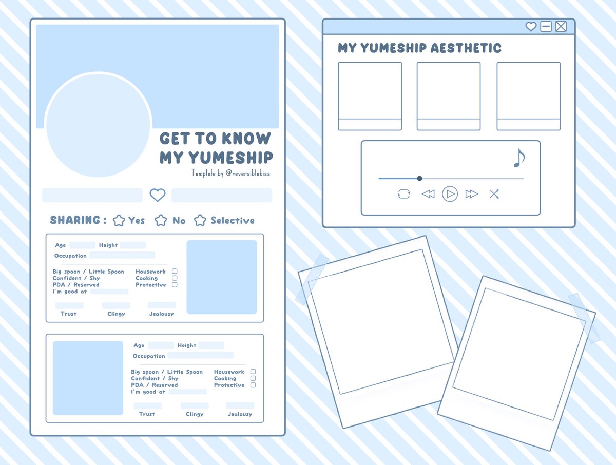 [TH description in mention]  I just uploaded get to know my yumeship template 🤍 please download on my kofi and don't forget to read the rules! *QRT this if you use it*  https://ko-fi.com/s/161322d68d