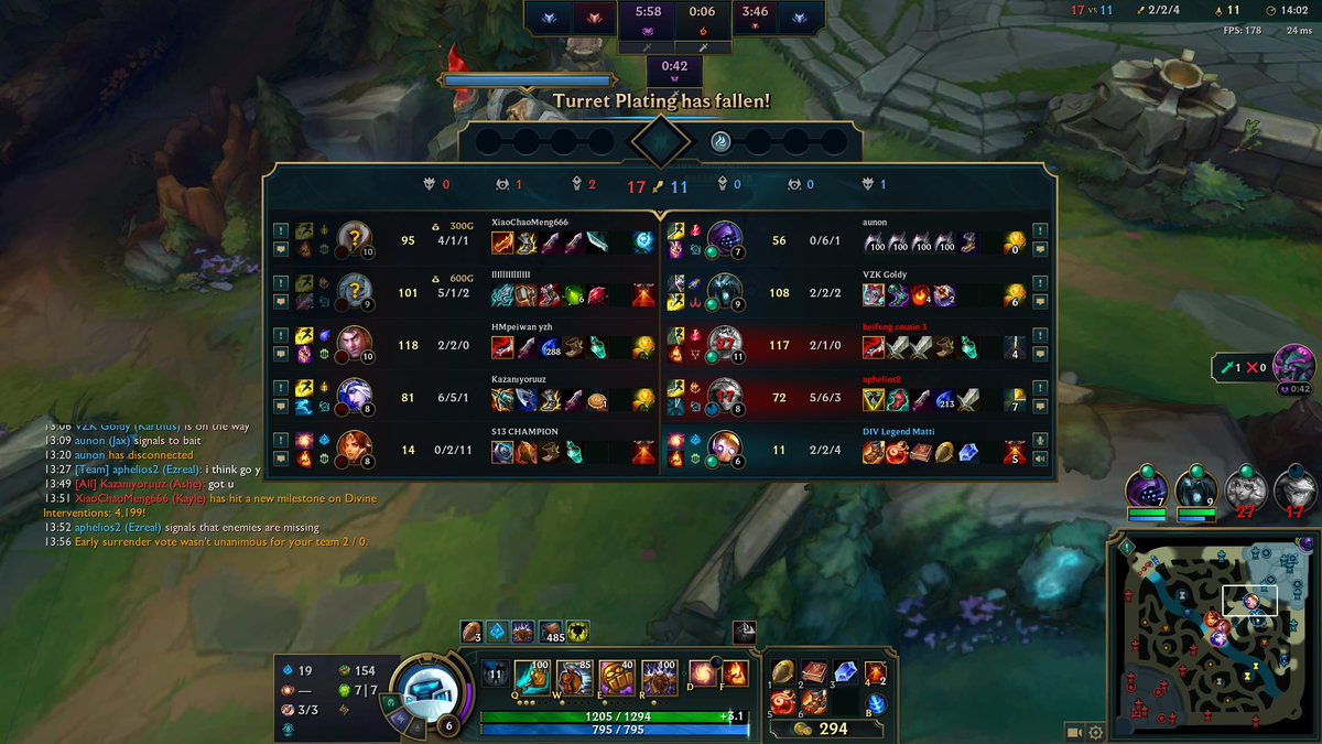 Hallo <a href="/RiotSupportDACH/">Riot Games Support DACH</a> , ich weiß jax spieler haben manchmal Mentale Schwierigkeiten und sind unzufrieden mit sich selbst. Aber bitte trotzdem den netten Herren hier mal auschecken und ihm nen schönen Tag wünschen!, LG