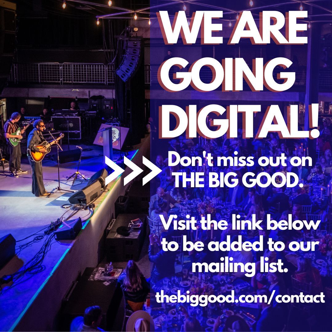 We're going digital! Visit the link in our bio to be added to the mailing list. 

#TBG2023