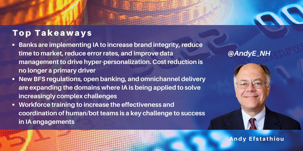 NHInsight's tweet photo. .@AndyE_NH has published a new #NelsonHall blog post: '#IA Transforming #FinancialServices by Improving Operational Delivery' – https://t.co/8nYhBAfwfi #Finserv #OpenBanking #AI #Automation #DataManagement https://t.co/sAxQ9VGLE9
