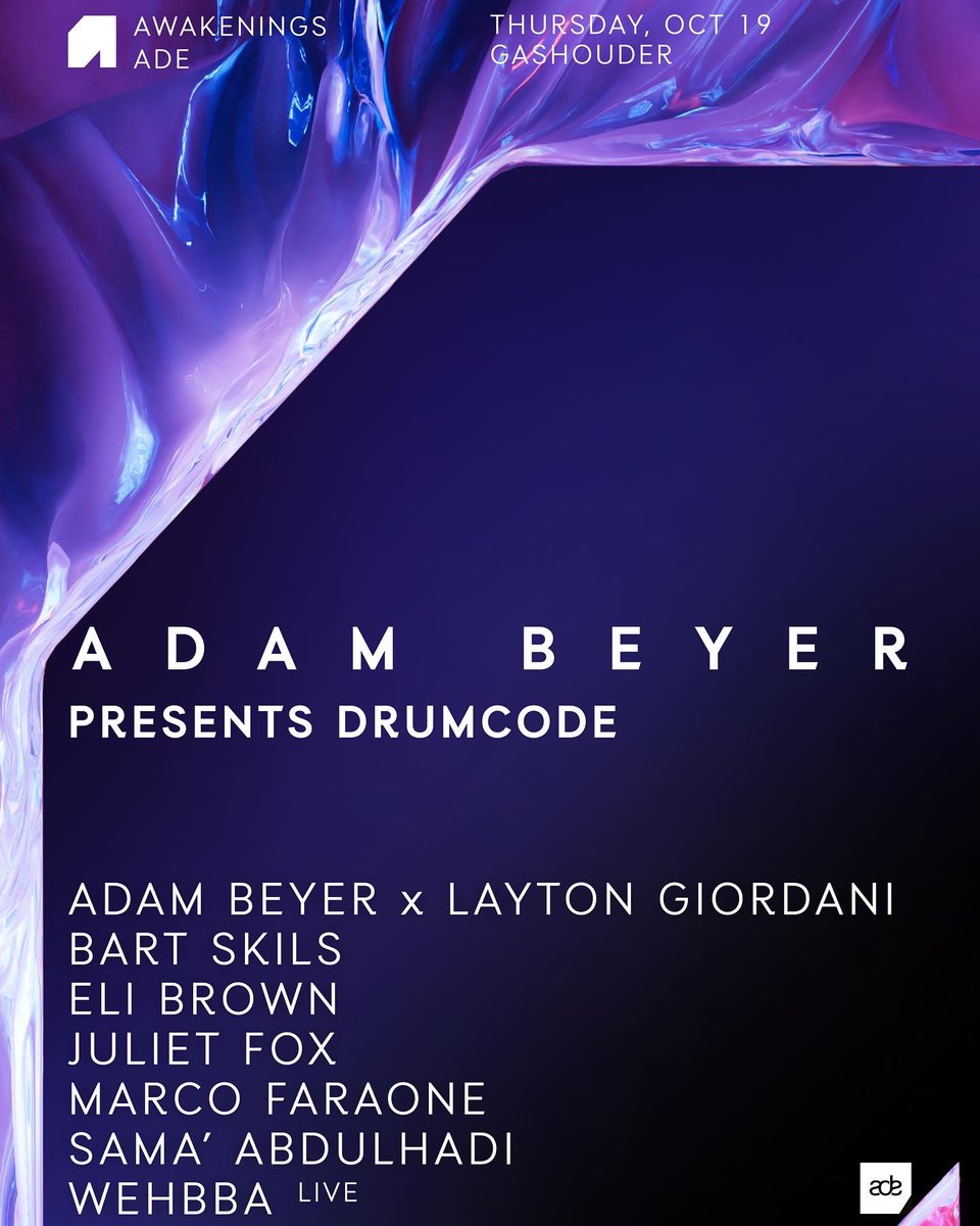 LaytonGiordani's tweet photo. not everyday do you get to announce a b2b with your hero at the awakenings techno temple…. i’m already preparing https://t.co/aOw6BTGsfT